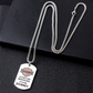 Hiphop pendant titanium steel chain pendant for men and women