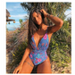 One Piece Swimsuit Backless Monokini Swimwear Women
