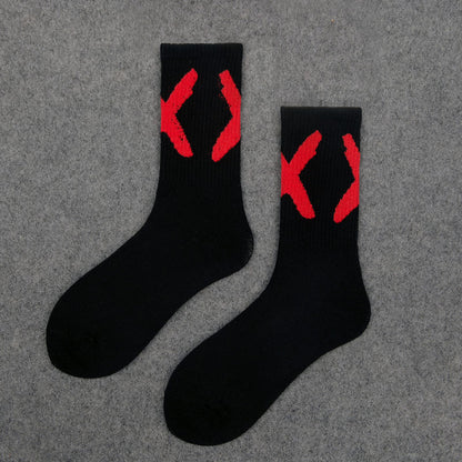 Men and women street sports socks