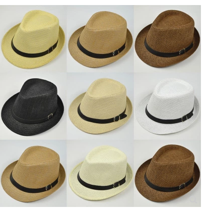 Sombreros de verano para hombre, sombrero de tendencia informal de verano para mujer, sombrilla de viaje al aire libre, sombreros de paja