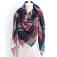 Design Women Triangles Scarf Long Scarves Shawl Autumn Winter