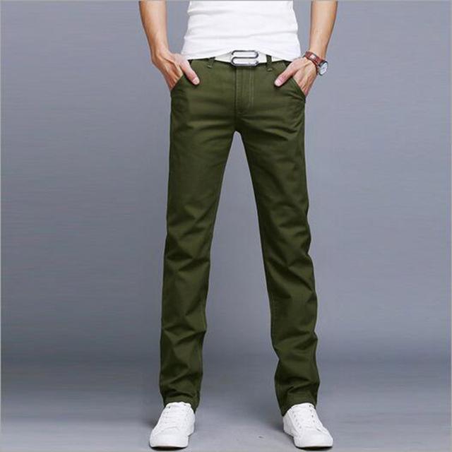 Pantalones Casuales Pantalones De Hombre