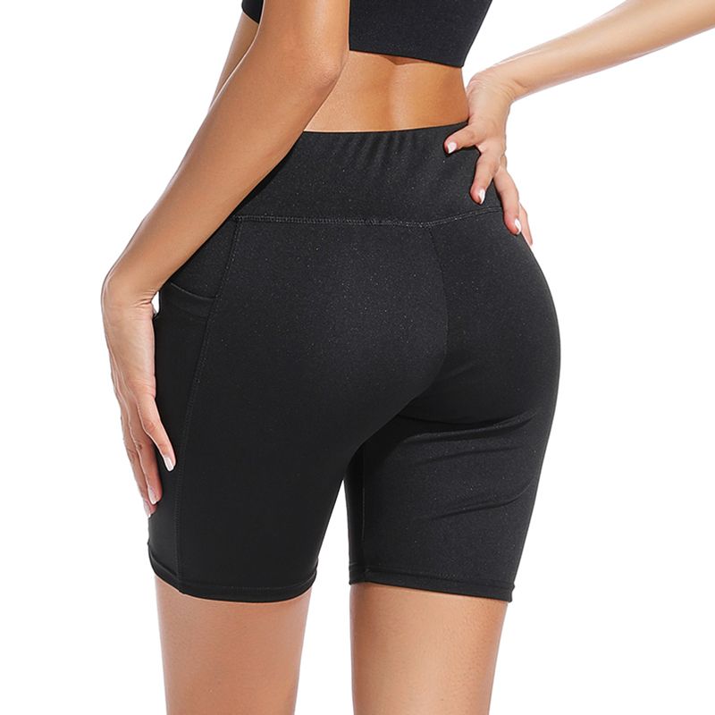 Pantalones cortos de cintura alta de verano Pantalones cortos push up de moda para mujer