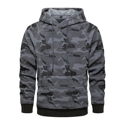 Loose Casual Hooded Pullover Jacket Men