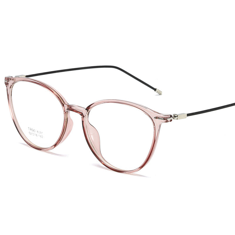 Discoloration myopia glasses