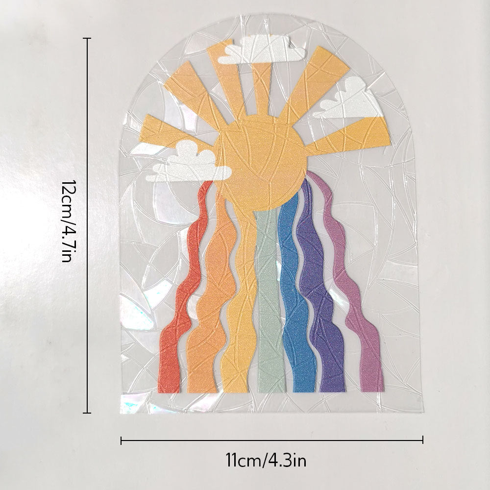 Sun Catcher Rainbow Prism Suncather Electrostatic Glass Sticker