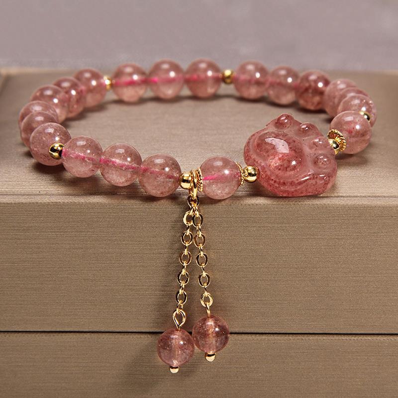 Pulsera de perlas naturales de agua dulce para mujer