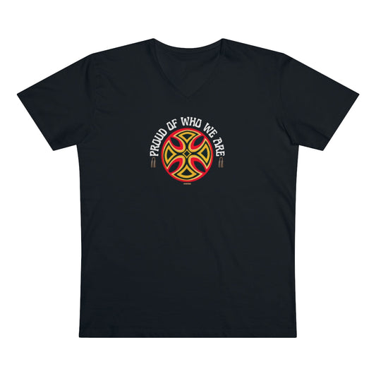 Men Are Proud Of Who We Are V-neck T-shirt