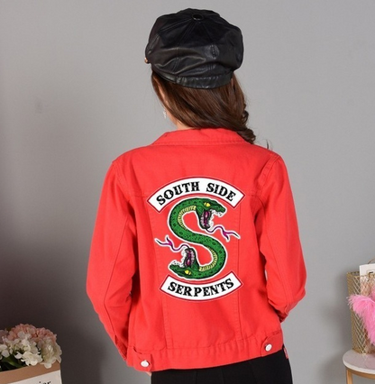 RIVERDALE SOUTHSIDE SERPENTS WOMEN DENIM JACKET