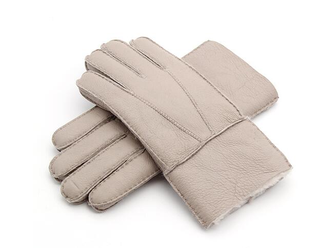 Men's Gloves Sheepskin Fur Gloves