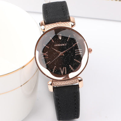 Reloj de lujo para mujer, relojes de cielo estrellado para mujer, moda