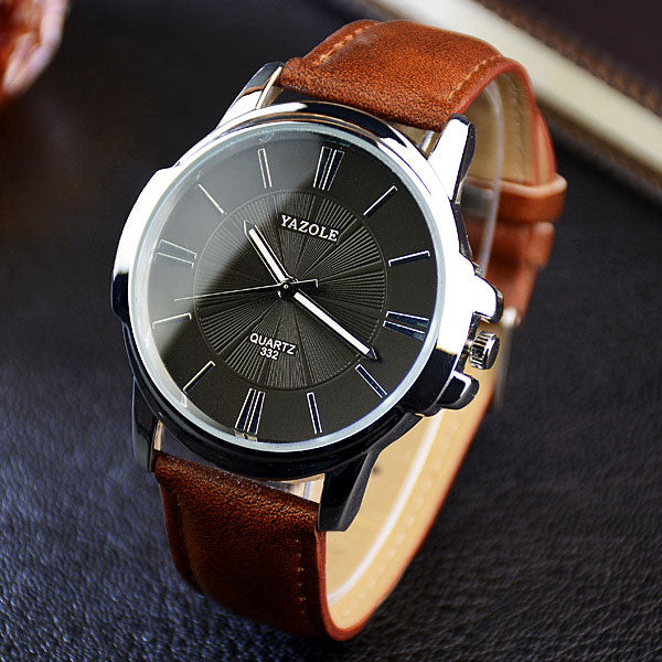 YAZOLE, reloj de cuarzo a la moda, relojes para hombre, relojes de marca superior de lujo para hombre, reloj de pulsera de negocios para hombre, reloj Hodinky Masculino 