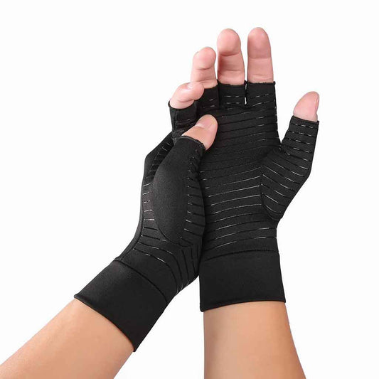 Guantes de presión para artritis.