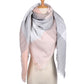 Design Women Triangles Scarf Long Scarves Shawl Autumn Winter