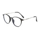 Metal Anti Blue Light Glasses Frame Retro Women