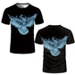 2024 Summer European And American Printed Short Sleeve
