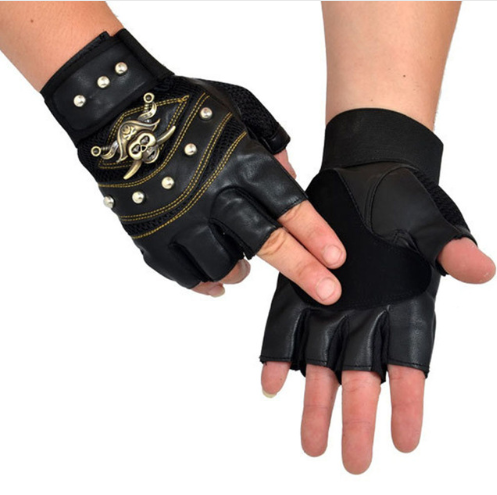 guantes de cuero