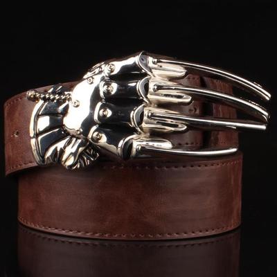 Skull big head claw belt fashion