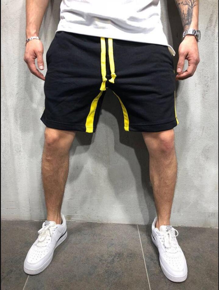 Pantalones deportivos pantalones cortos casuales hombres