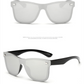 New Siamese Reflective Lens Sunglasses Retro Men and Women Driving Sunglasses Classic 007 Sunglasses
