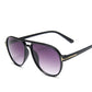 Retro round frame T-shaped sunglasses for men