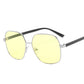 Fashion polygon sunglasses men street shot sunglasses