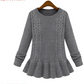 women o neck dress style sweater autumn winter sweaters