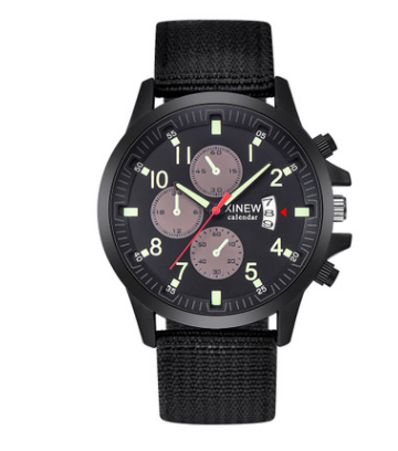 Relojes de marca para hombre Reloj deportivo militar con banda de nailon a la moda