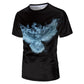 2024 Summer European And American Printed Short Sleeve
