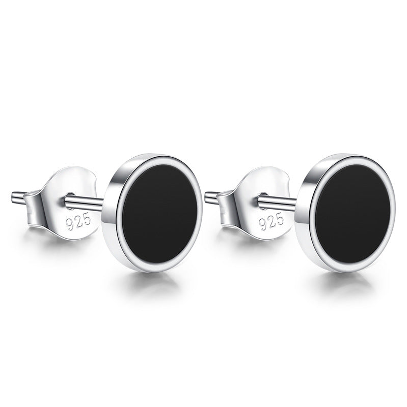 925 Earrings Men's Trend Personality Men