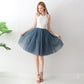 Puff Skirt Pleated Skirt Mesh Skirt Adult Skirt A-Line Skirt