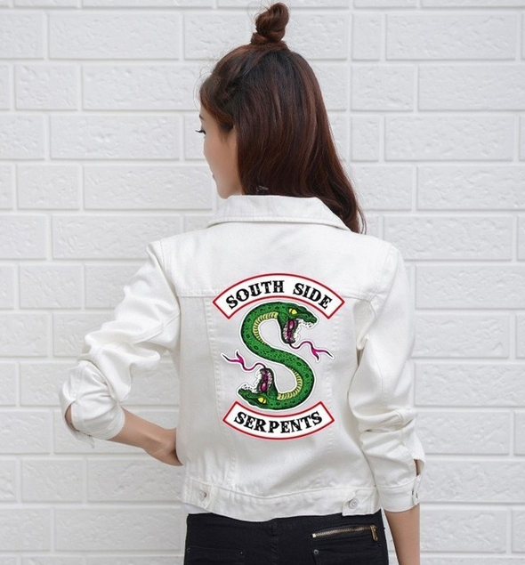 RIVERDALE SOUTHSIDE SERPENTS WOMEN DENIM JACKET