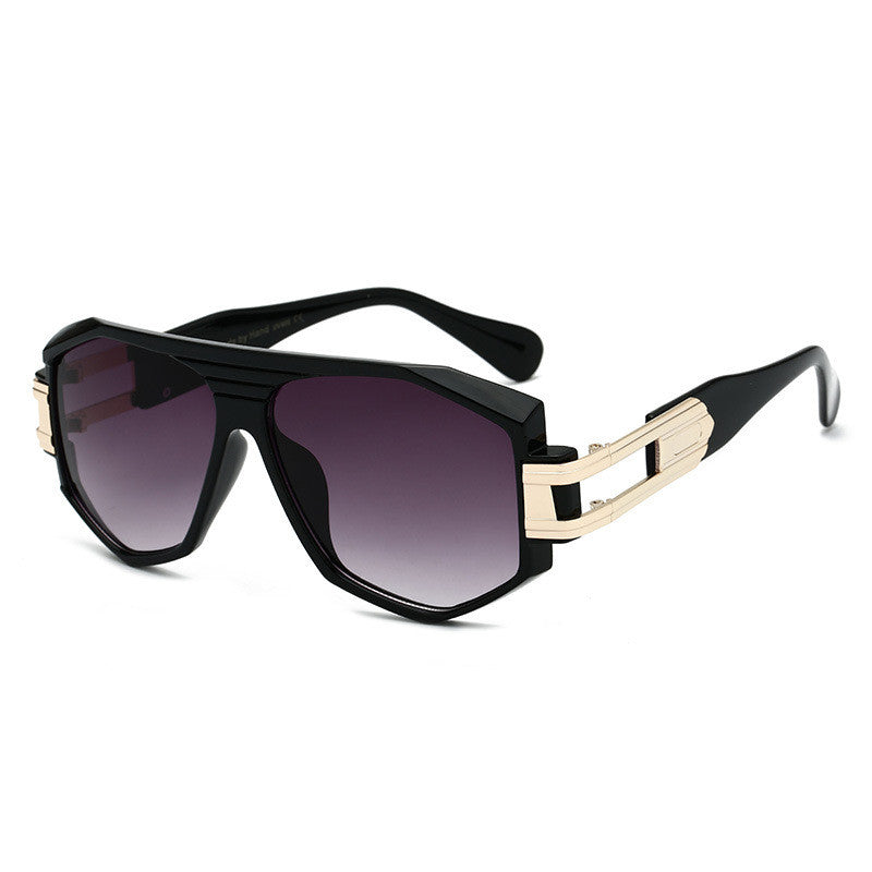 Retro Big Frame Sunglasses Men