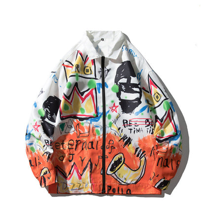 Graffiti jacket men