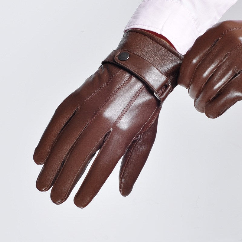 Guantes cálidos para hombre.