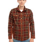 Men Plaid Jacket Casual Autumn Winter Jacket Men Slim Fit Jacket