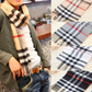 New England style sub Babage classic fashion all-match cashmere scarf for men wholesale manufacturers
