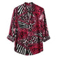 Fashion printed Leopard Print Shirt for men