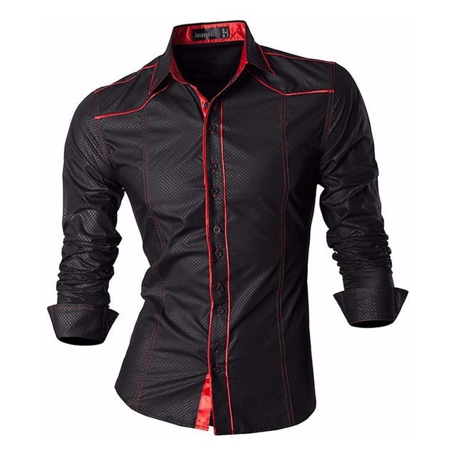 Camisas Formales Para Hombres Camisa De Vestir Roja