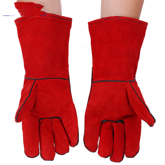 Guantes de soldadura de piel de vaca