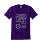 Men And Women's Fashion Casual Print Short-sleeved T-shirt