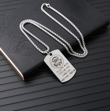 Hiphop pendant titanium steel chain pendant for men and women