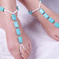 Ankle Bracelet Anklet Foot Chain Jewelry Summer Beach Turquoises Anklets Women's Anklets for Women Anklets Jewelry Leg Anklet