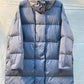 Black Silhouette Down Jacket Women Standing Collar Mid-length