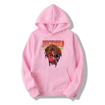 Fleece hooded sweatshirt