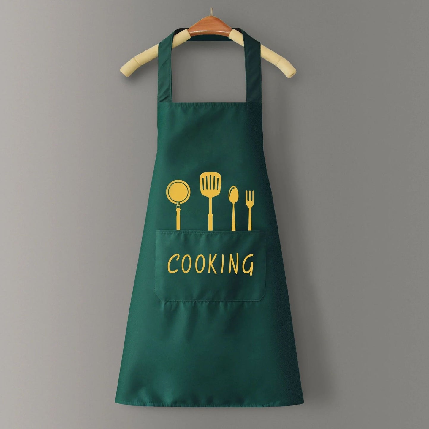 Home Kitchen Waterproof And Oil Proof Apron Cute Version Customization