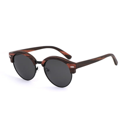 Gafas de sol polarizadas de madera de bambú Moda para hombres y mujeres