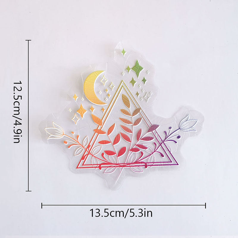 Sun Catcher Rainbow Prism Suncather Electrostatic Glass Sticker