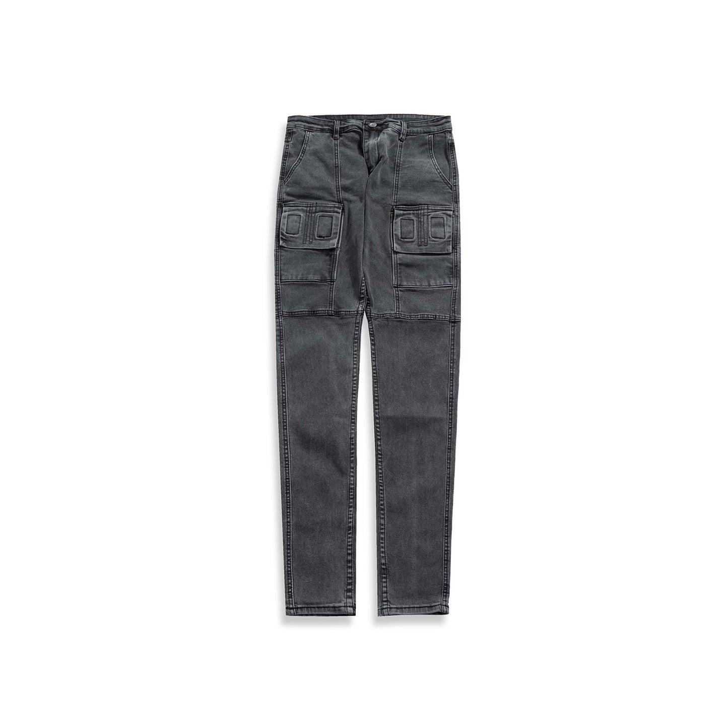 Tendencia de jeans slim estilo high street para hombres y mujeres