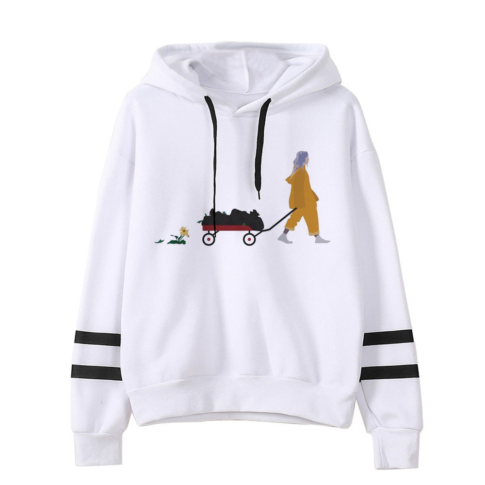 Cartoon hooded sweatshirt